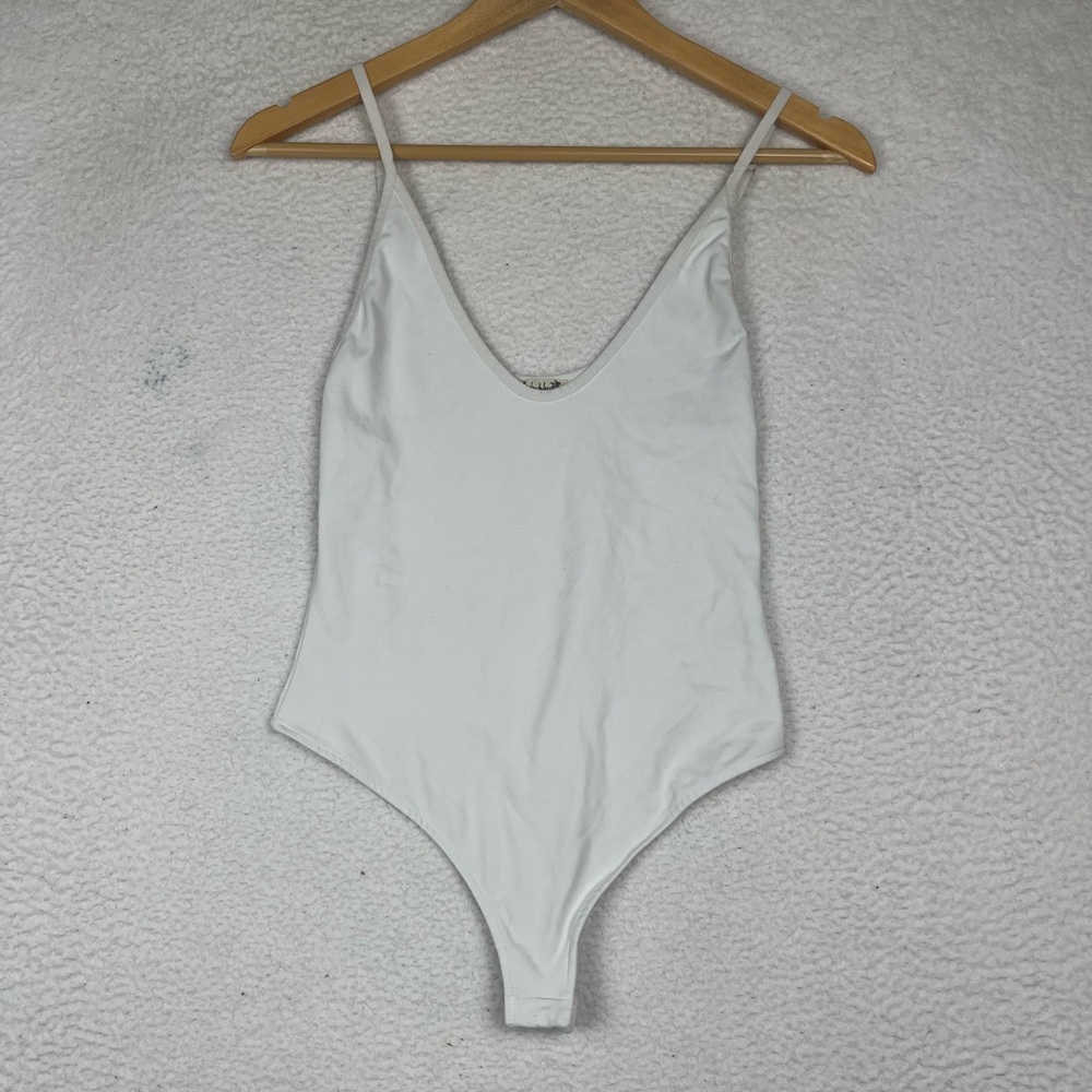 Free people white bodysuit